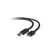 Кабель Belkin USB-A - Micro-B 5Gbps, 0.9m, black