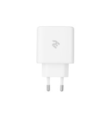 Мережевий ЗП 2Е USB Wall Charger QC, PD, Max 30W, white