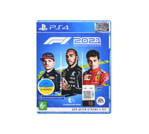 Гра консольна PS4 F1 2021, BD диск