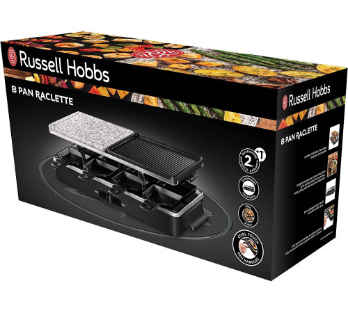 Раклетниця-гриль Russell Hobbs Multi Raclette 3 in 1 (26280-56)