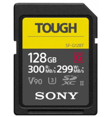 Карта пам'яті Sony 128GB SDXC C10 UHS-II U3 V90 R300/W299MB/s Tough