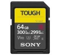 Карта пам'яті Sony 64GB SDXC C10 UHS-II U3 V90 R300/W299MB/s Tough