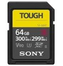 Карта пам'яті Sony 64GB SDXC C10 UHS-II U3 V90 R300/W299MB/s Tough