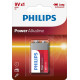 Батарейка Philips Krona bat Alkaline 1шт PowerLife (6LR61P1B)