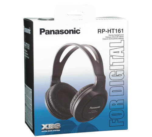 Навушники Panasonic RP-HT161E Over-ear Чорний