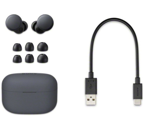 Навушники Sony LinkBuds S WF-LS900 TWS ANC Hi-Res IPX4 Чорний