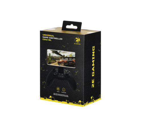 Геймпад бездротовий універсальний 2E GAMING C04 WL Black
