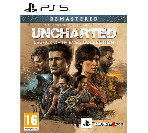 Гра консольна PS5 Uncharted: Legacy of Thieves Collection, BD диск