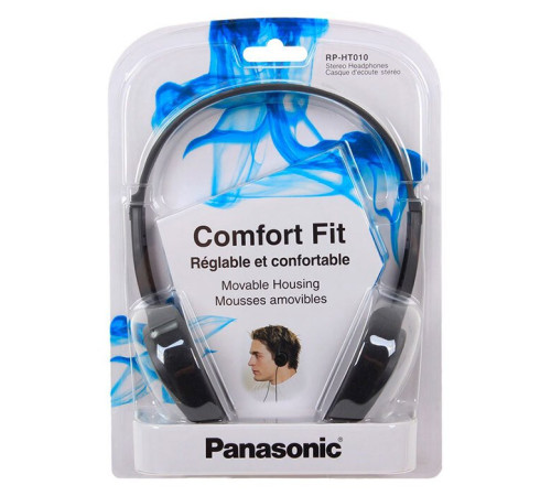 Навушники Panasonic RP-HT010GU On-ear Сірий