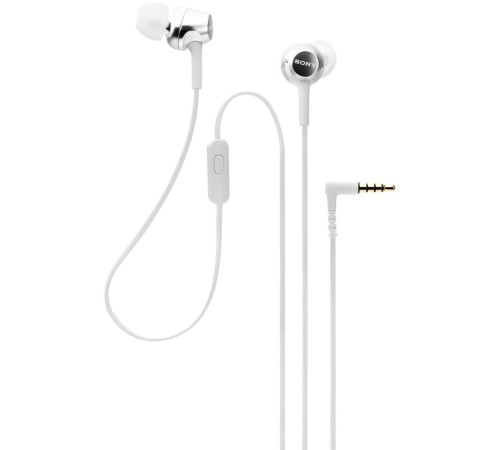 Навушники SONY MDR-EX255AP In-ear Mic Білий