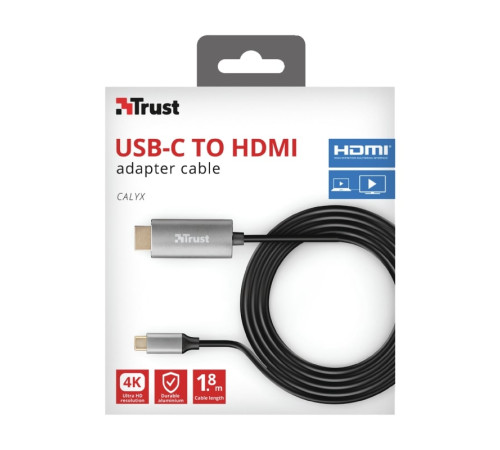 Кабель Trust Calyx USB-C to HDMI Adapter Cable