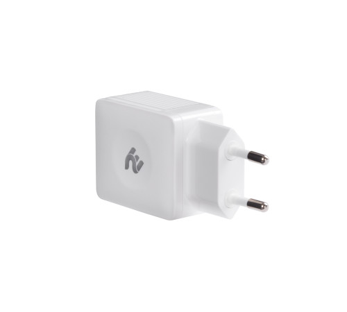 Мережевий ЗП 2Е Wall Charger USB-A Dual 2.4A White