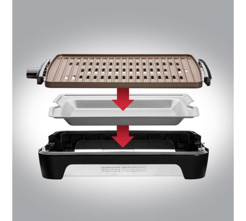 Електрогриль George Foreman Smokeless BBQ Grill 25850-56