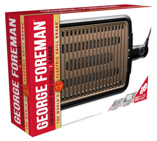 Електрогриль George Foreman Smokeless BBQ Grill 25850-56