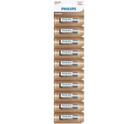Батарейка Philips AA bat Alkaline 10шт (LR6AL10S/10)