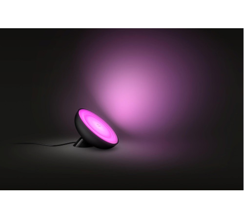 Розумний світильник Philips Hue Bloom 2000K-6500K Color Bluetooth чорний (929002376001)