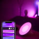 Розумний світильник Philips Hue Bloom 2000K-6500K Color Bluetooth чорний (929002376001)