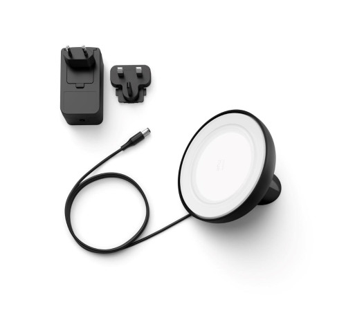 Розумний світильник Philips Hue Bloom 2000K-6500K Color Bluetooth чорний (929002376001)