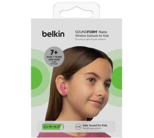 Навушники Belkin Soundform Nano True Wireless Pink