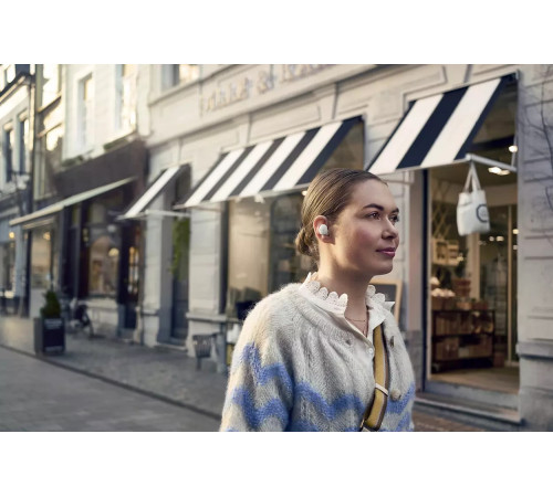 Навушники Philips TAT4556 TWS ANC IPX4 Touch control Mic Білий