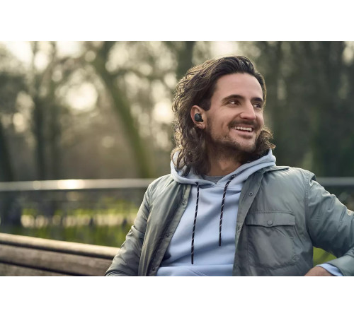 Навушники Philips TAT4556 TWS ANC IPX4 Touch control Mic Чорний