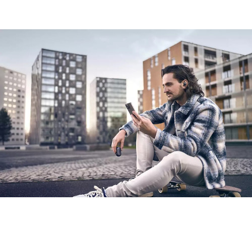 Навушники Philips TAT4556 TWS ANC IPX4 Touch control Mic Чорний