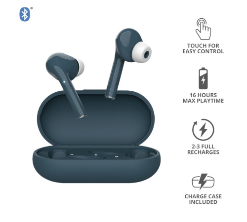 Навушники Trust Nika Touch True Wireless Mic Blue