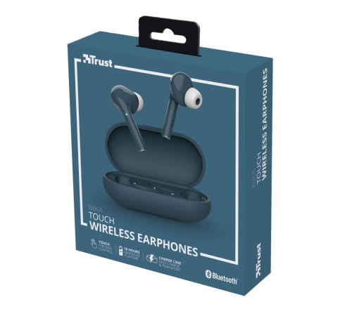 Навушники Trust Nika Touch True Wireless Mic Blue