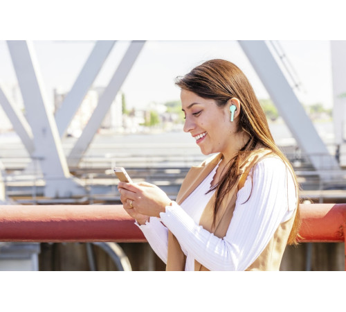 Навушники Trust Nika Touch True Wireless Mic Mint