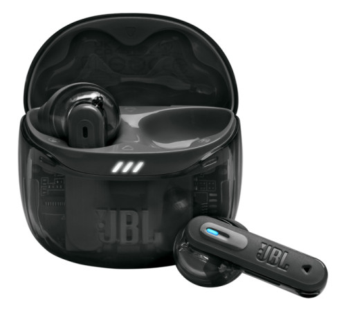 Наушники JBL Tune Flex 2 Ghost Black (JBLTFLEX2GBLK)