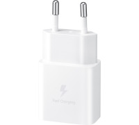 Мережевий зарядний пристрій Samsung 15W Power Adapter (w C to C Cable) White