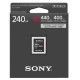 Карта пам'яті XQD Sony 240GB G Series R440MB/s W400MB/s