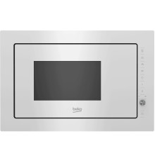 Мікрохвильова піч Beko вбудовувана, 25л, електр. управл., 900Вт, гриль, дисплей, білий