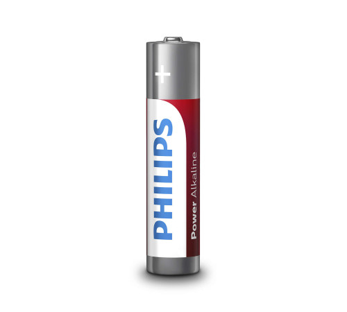 Батарейка Philips AAA bat Alkaline 4шт Power Alkaline (LR03P4B/10)