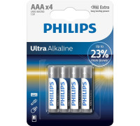 Батарейка Philips AAA bat Alkaline 4шт PowerLife (LR03E4B/97)