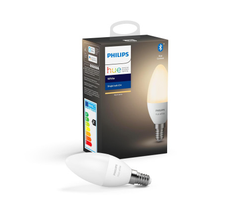 Світлодіодна лампа LED Philips LED Hue E14 5.5W(40W) 2700K Bluetooth Dim (929002039903)