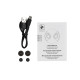 Навушники 2E RainDrops Light True Wireless Waterproof Mic Black
