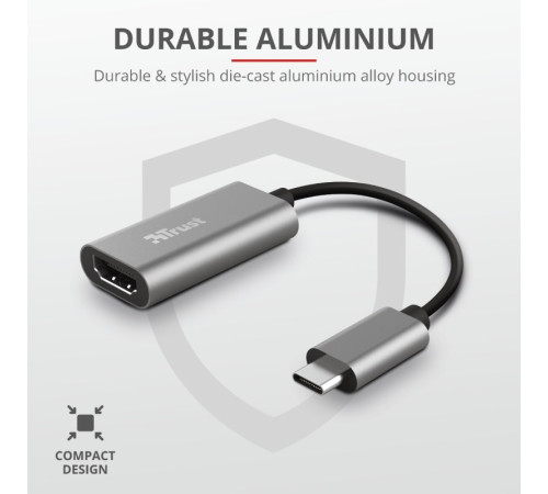 Перехідник Trust Dalyx USB-C to HDMI Adapter