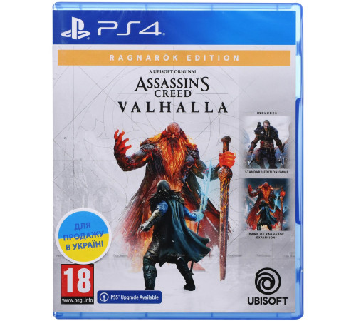 Гра консольна PS4 Assassin’s Creed Valhalla Ragnarok Edition, BD диск