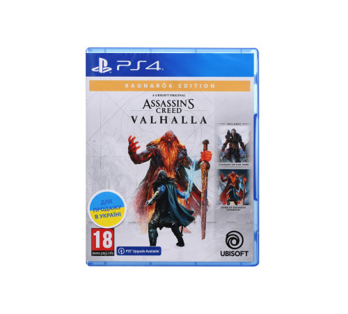 Гра консольна PS4 Assassin’s Creed Valhalla Ragnarok Edition, BD диск