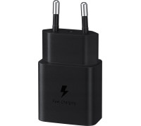 Мережевий зарядний пристрій Samsung 15W Power Adapter (w C to C Cable) Black