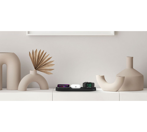 Бездротовий ЗП Belkin 3in1 MagSafe, black