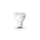 Світлодіодна лампа LED Philips Hue GU10 5.2W(57W) 2700K White Bluetooth Dimm (929001953505)
