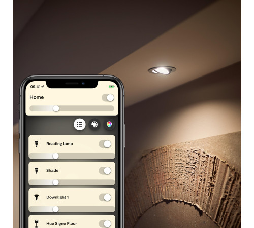 Світлодіодна лампа LED Philips Hue GU10 5.2W(57W) 2700K White Bluetooth Dimm (929001953505)