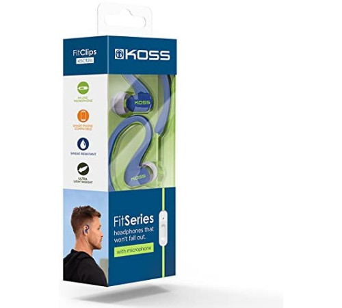 Навушники Koss KSC32iB Fit Mic Blue