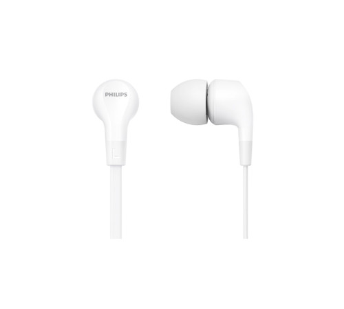 Навушники Philips TAE1105 In-ear Mic Білий
