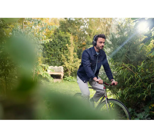 Навушники Philips TAH5205 Over-ear ANC Wireless Mic Чорний