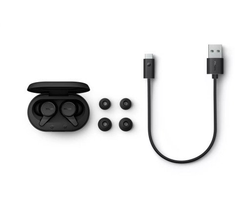 Навушники Philips TAT1207 True Wireless IPX4 Чорний