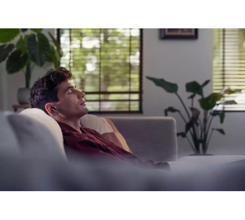 Навушники Philips TAT5506 TWS ANC Pro IPX5 Touch control Mic Чорний