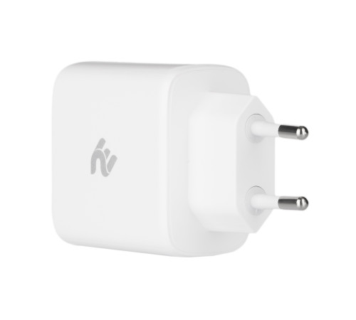 Мережевий ЗП 2Е USB-C Wall Charger GaN 65W, white